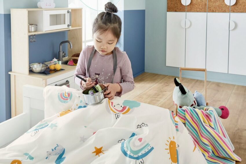 Kinderbettwäsche »Satinbettwäsche s.Oliver Junior«, s.Oliver-Bettwäsche-Ideen für dein Zuhause von Home Trends