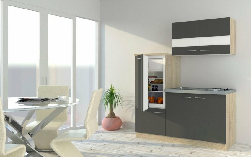 RESPEKTA Küchenzeile »Gand«, mit E-Geräten, Breite 160 cm-Küchenzeilen-Ideen für dein Zuhause von Home Trends