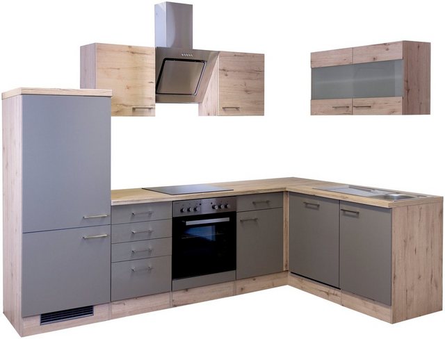 Flex-Well Winkelküche »Riva«, mit E-Geräten, 280 x 170 cm-Küchenzeilen-Inspirationen
