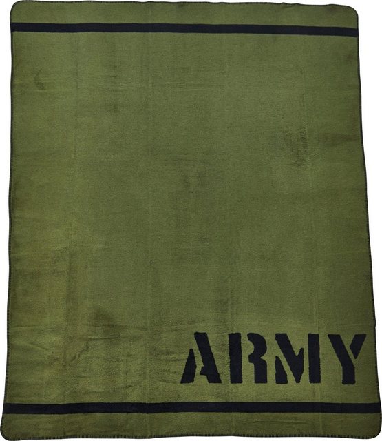Wohndecke »Army«, done.®, Wohndecke mit einfassender Ziernaht-Wohndecken-Inspirationen