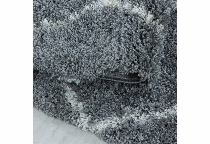 Hochflor-Teppich »ALVOR 3401«, Ayyildiz, rund, Höhe 50 mm-Teppiche-Ideen für dein Zuhause von Home Trends