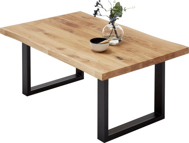 MCA furniture Couchtisch »Havanna«, Wohnzimmertisch Massivholz mit Baumkantenoptik-Tische-Inspirationen