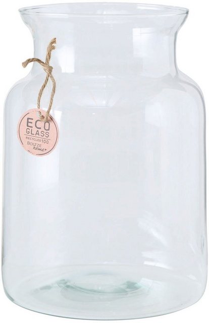 BOLTZE Dekovase »Eco-Glas« (1 Stück), in Flaschenform, Höhe ca. 26 cm-Blumenvasen-Inspirationen