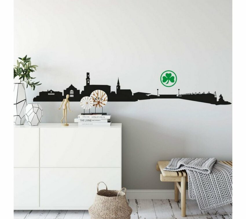 Wall-Art Wandtattoo »SpVgg Greuther Fürth Skyline« (1 Stück)-Wandtattoos-Ideen für dein Zuhause von Home Trends