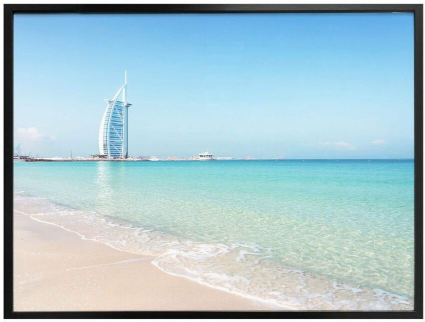 Wall-Art Poster »Poster Colombo Strand Dubai«, Strand (1 Stück), Poster, Wandbild, Bild, Wandposter-Bilder-Ideen für dein Zuhause von Home Trends