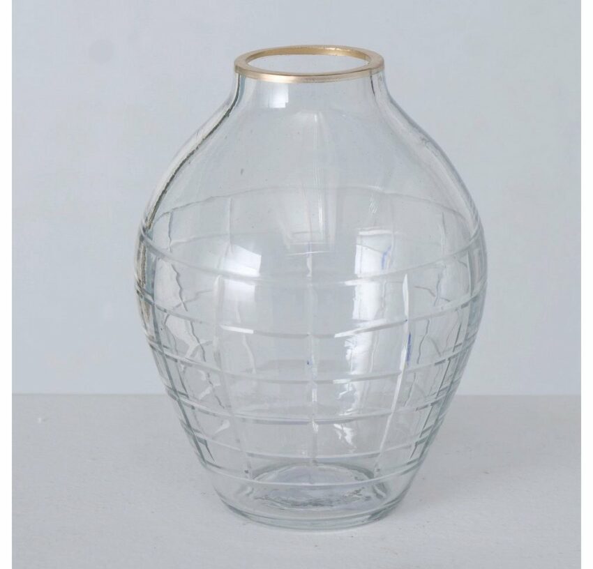 BOLTZE Tischvase »Novera« (1 Stück), aus Glas, Höhe ca. 11 cm-Blumenvasen-Ideen für dein Zuhause von Home Trends