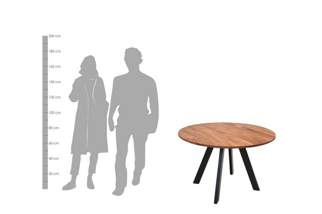 byLIVING Esstisch »Tara«, Durchmesser 120 cm, jeder Tisch ein Unikat-Tische-Inspirationen