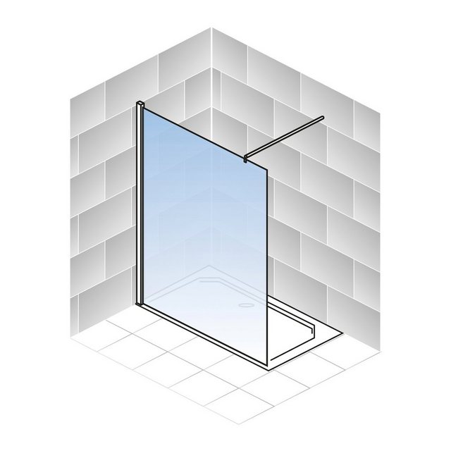Schulte Walk-in-Dusche »Alexa Style 2.0«, Sicherheitsglas, (1 tlg), Breite 90 cm-Duschkabinen-Inspirationen
