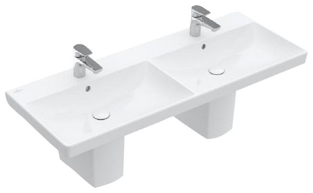 Villeroy & Boch Doppelwaschbecken »Avento«, besonders leichte Reinigung durch KeraTect Beschichtung-Waschbecken-Inspirationen
