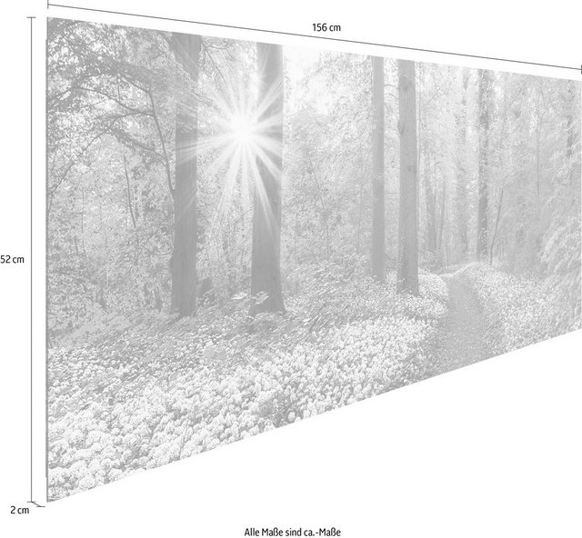 Reinders! Holzbild »Deco Panel 52x156 Spring Forest«-Bilder-Inspirationen