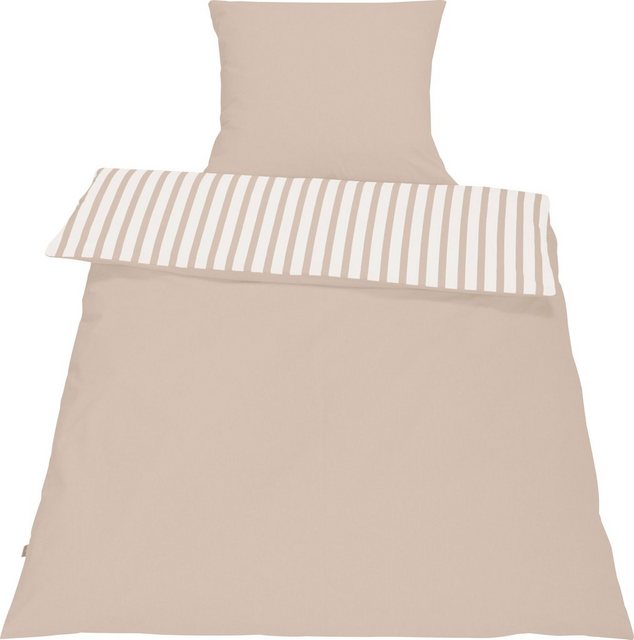 Wendebettwäsche »Baumwoll Streifen«, SETEX, in tollen Unifarben und gestreift-Bettwäsche-Inspirationen