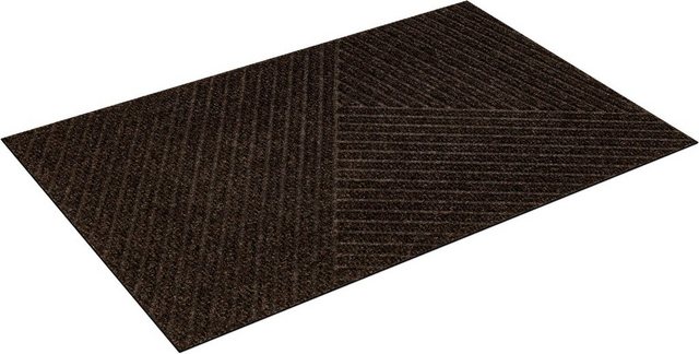 Fußmatte »Stripes«, wash+dry by Kleen-Tex, rechteckig, Höhe 8 mm, Schmutzfangmatte, dezentes Streifen Design, In- und Outdoor geeignet, waschbar-Fußmatten-Inspirationen