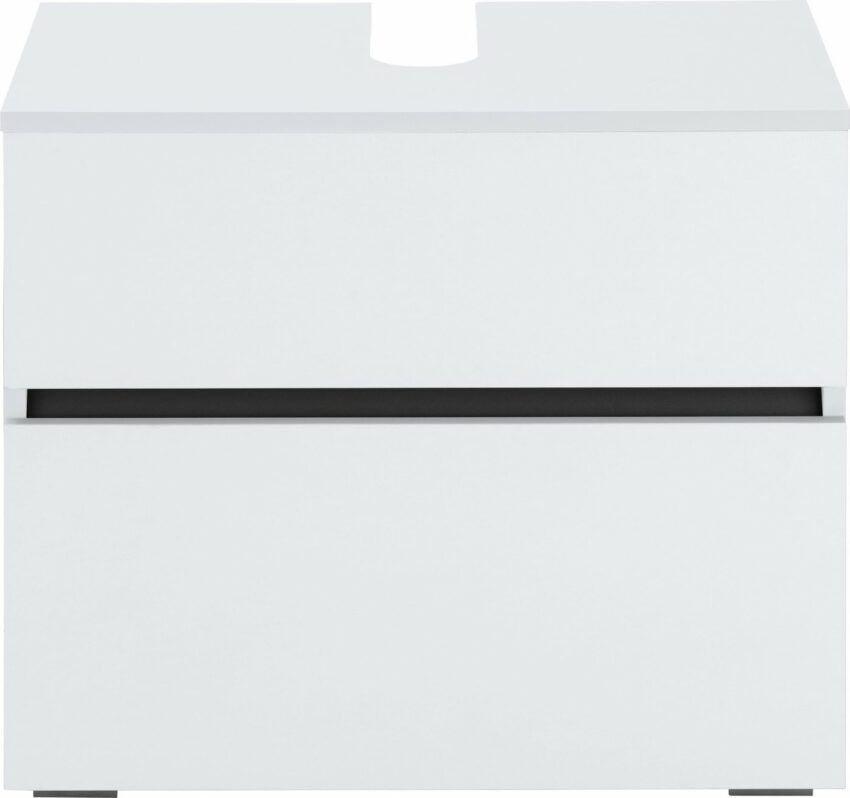 Home affaire Waschbeckenunterschrank »Wisla« Breite 60 cm, oben Klappe & unten großer Auszug-Schränke-Ideen für dein Zuhause von Home Trends