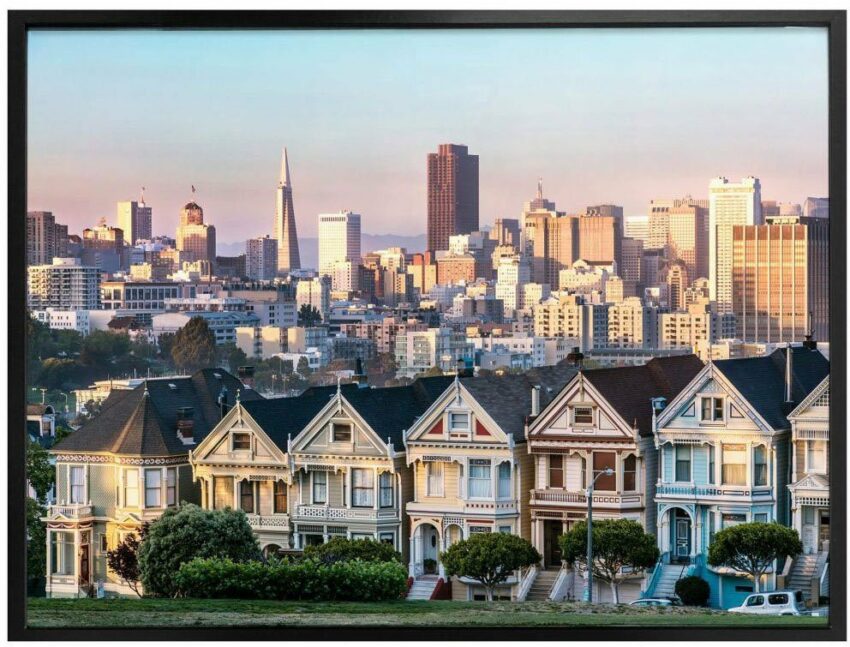 Wall-Art Poster »Skyline San Francisco«, Städte (1 Stück), Poster, Wandbild, Bild, Wandposter-Bilder-Ideen für dein Zuhause von Home Trends