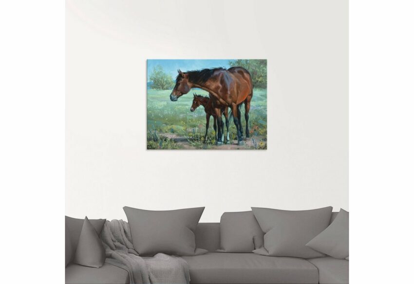 Artland Glasbild »Wachsames Auge«, Haustiere (1 Stück)-Bilder-Ideen für dein Zuhause von Home Trends