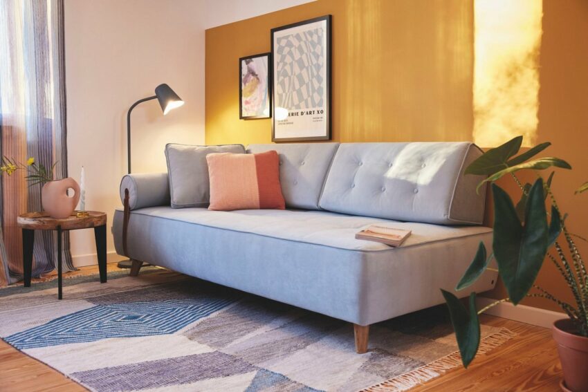 Teppich »Modern Kelim«, TOM TAILOR, rechteckig, Höhe 5 mm, handgewebt, mit Fransen, Boho-Style, Wohnzimmer-Teppiche-Ideen für dein Zuhause von Home Trends