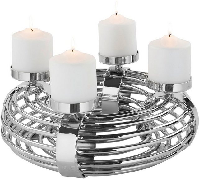 Fink Kerzenleuchter »VENTURA« (1 Stück), 4-flammig, Adventsleuchter-Kerzenhalter-Inspirationen