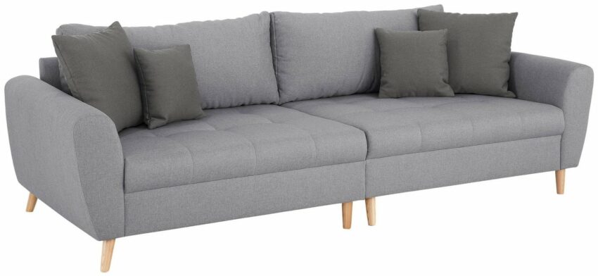 Home affaire Big-Sofa »Penelope Luxus«, mit besonders hochwertiger Polsterung für bis zu 140 kg pro Sitzfläche-Sofas-Ideen für dein Zuhause von Home Trends
