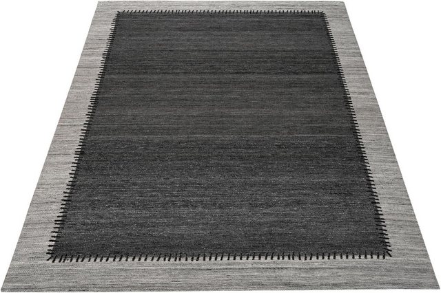 Teppich »Amina«, DELAVITA, rechteckig, Höhe 6 mm, mit Bordüre, Wohnzimmer-Teppiche-Inspirationen