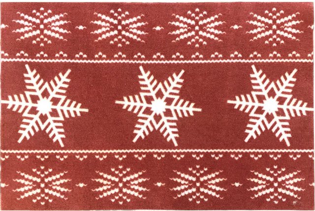 Fußmatte »Schneeflocken«, my home, rechteckig, Höhe 5 mm, Winter-Weihnachts-Motiv-Fußmatten-Inspirationen