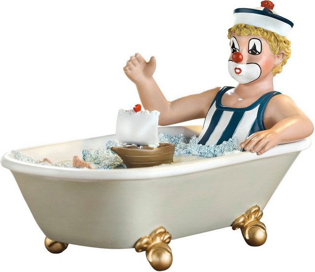 Gildeclowns Sammelfigur »Clown Dekofigur, Auf grosser Fahrt« (1 Stück), handbemalt, Wohnzimmer-Figuren-Inspirationen