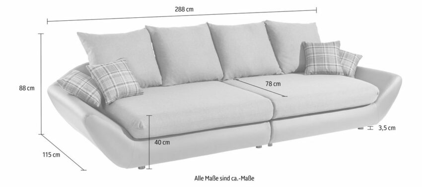Trendfabrik Big-Sofa-Sofas-Ideen für dein Zuhause von Home Trends