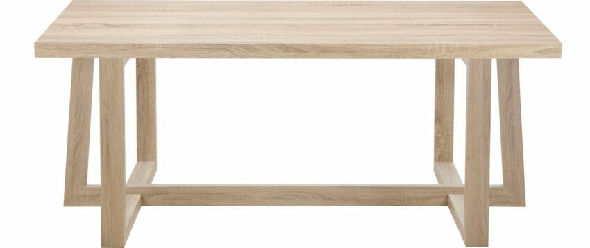 andas Esstisch »Sloan«, mit einem besonderen Beingestell, mit einer schönen Holzoptik Tischplatte, Design by Morten Georgsen-Tische-Ideen für dein Zuhause von Home Trends