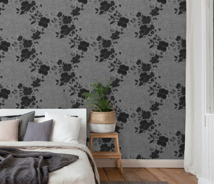 Fashion for walls Vliestapete »Deluxe«, 10,05 x 0,53m floral, Muster-Tapeten-Ideen für dein Zuhause von Home Trends