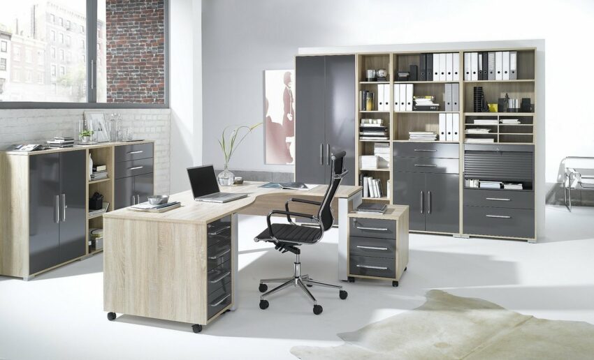 Maja Möbel Büro-Set »1203«, (Set, 10-St)-Büromöbel-Sets-Ideen für dein Zuhause von Home Trends
