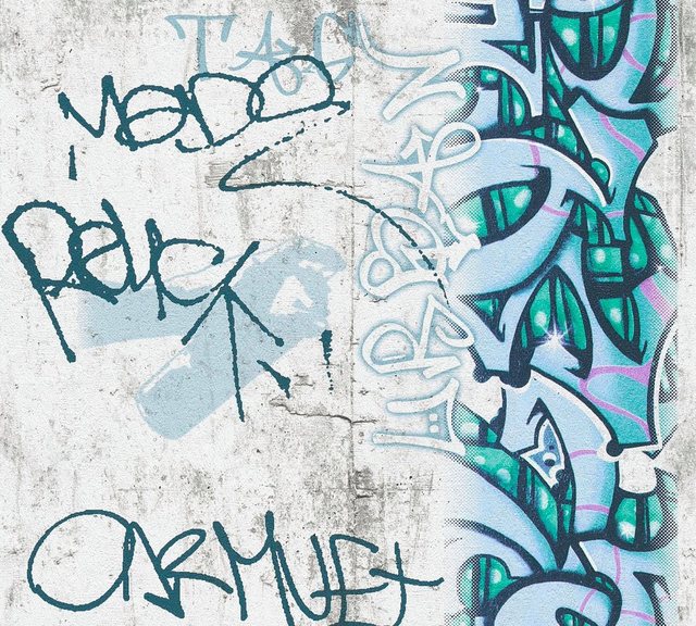 living walls Papiertapete »Boys & Girls«, mit Graffiti, umweltfreundlich-Tapeten-Inspirationen