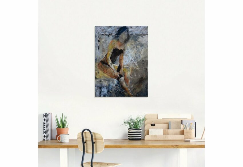 Artland Glasbild »Ausgezogen«, Frau (1 Stück)-Bilder-Ideen für dein Zuhause von Home Trends