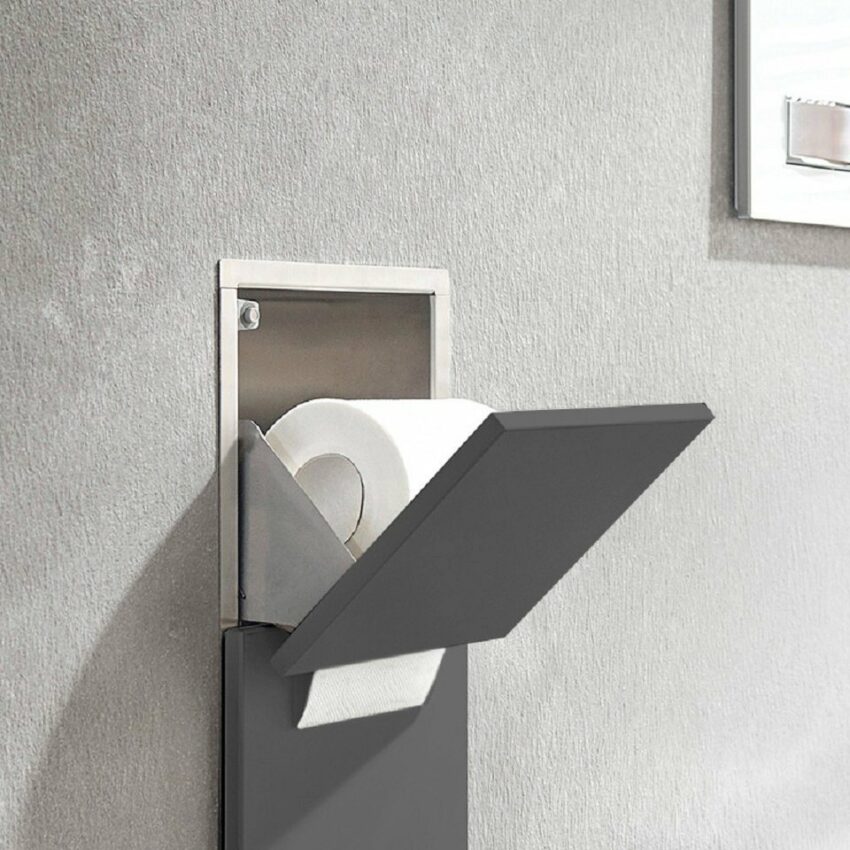 Emco Schrankmodule »Asis Pure WC-Modul Unterputz« Anschlag links, diamantgrau (600mm)-Schränke-Ideen für dein Zuhause von Home Trends