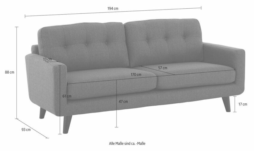 INOSIGN 3-Sitzer-Sofas-Ideen für dein Zuhause von Home Trends