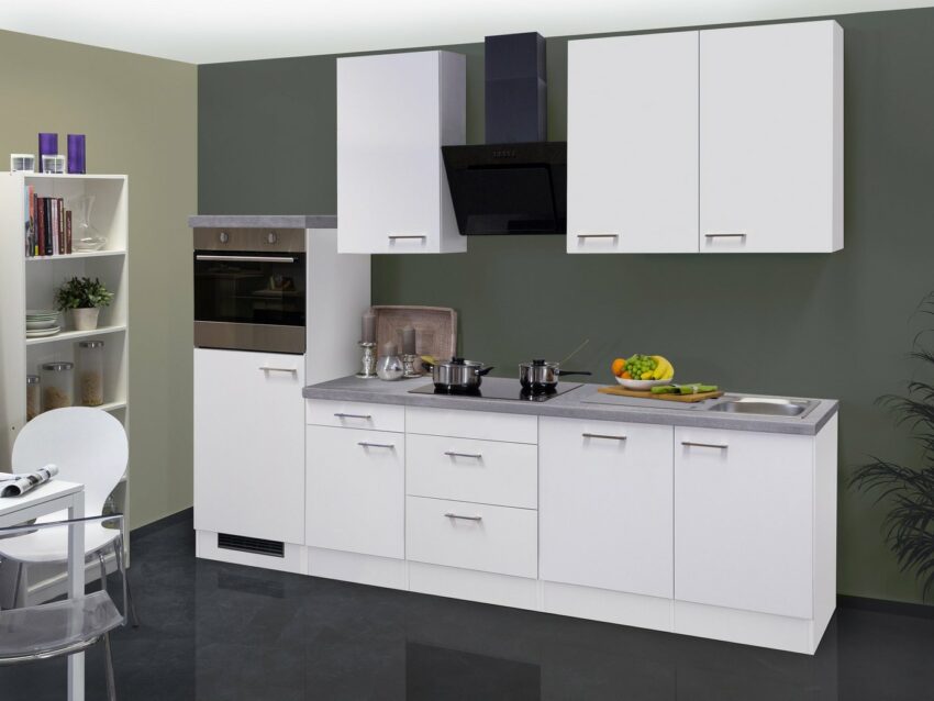 Flex-Well Küchenzeile »Kopenhagen«, mit E-Geräten, Gesamtbreite 280 cm-Küchenzeilen-Ideen für dein Zuhause von Home Trends