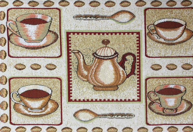 Platzset, »Kaffeepause«, SPRÜGEL, (Set, 4-St), Gobelin-Tischsets-Inspirationen