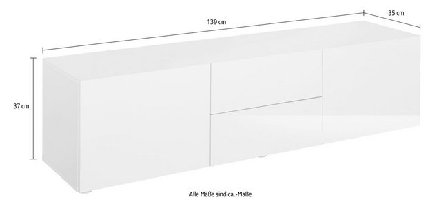 borchardt Möbel Lowboard, Breite 139 cm-Lowboards-Inspirationen