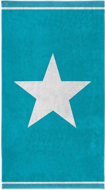 Seahorse Strandtuch »Star« (1-St), mit großem Sternemotiv-Handtücher-Inspirationen