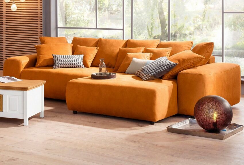 Home affaire Ecksofa, mit Boxspringfederung, wahlweise mit Bettfunktion-Sofas-Ideen für dein Zuhause von Home Trends