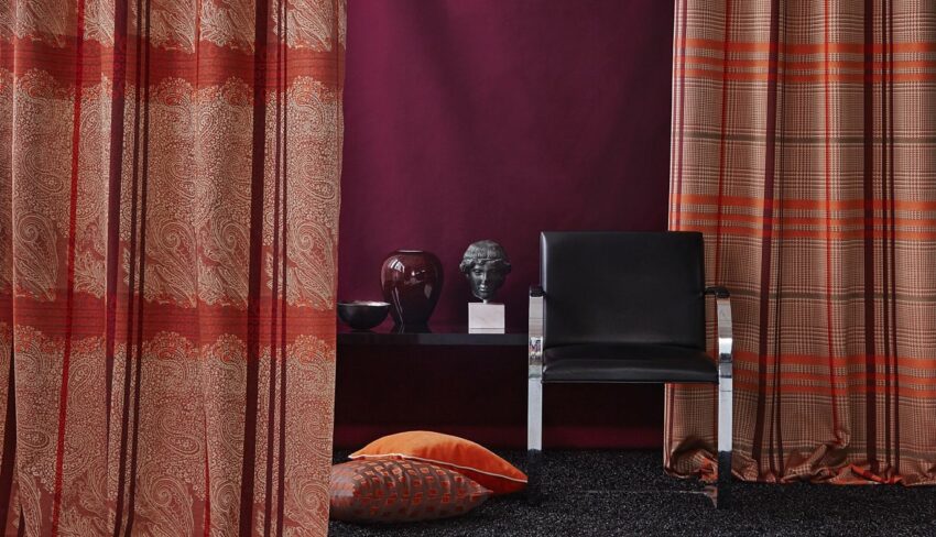 Vorhang »Tudor«, APELT, Ösen (1 Stück), HxB: 245x140-Gardinen-Ideen für dein Zuhause von Home Trends