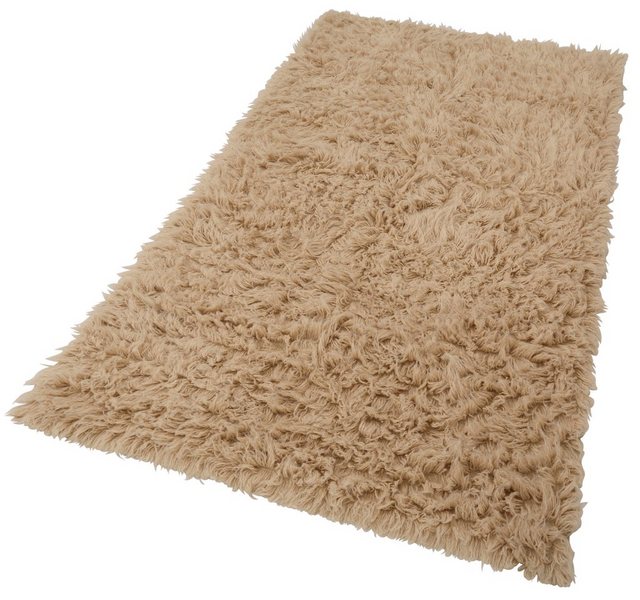 Wollteppich »Flokati 1500 g«, Böing Carpet, rechteckig, Höhe 60 mm, reine Wolle, handgearbeitet, Wohnzimmer-Teppiche-Inspirationen
