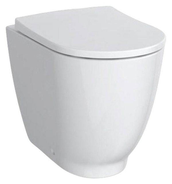GEBERIT Tiefspül-WC »Acanto«, randlose Ausführung, mit erhöhter Sitzhöhe-WC-Becken-Inspirationen