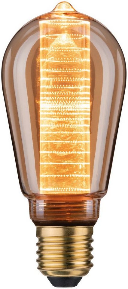 Paulmann »2er Pack 4W Innenkolben ring E27 gold 1800K« LED-Leuchtmittel, E27, 2 Stück, Extra-Warmweiß-Leuchtmittel-Ideen für dein Zuhause von Home Trends