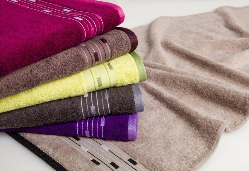 Möve for frottana Badetuch »Magic Uni« (1-St), mit Bordüre aus kleinen Rechtecken-Handtücher-Ideen für dein Zuhause von Home Trends