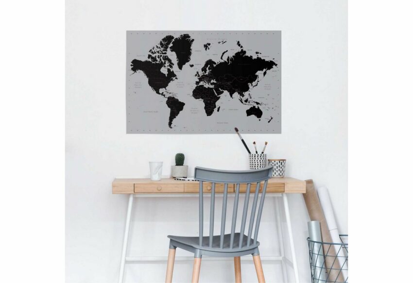 Reinders! Poster »Weltkarte«, (1 Stück)-Bilder-Ideen für dein Zuhause von Home Trends