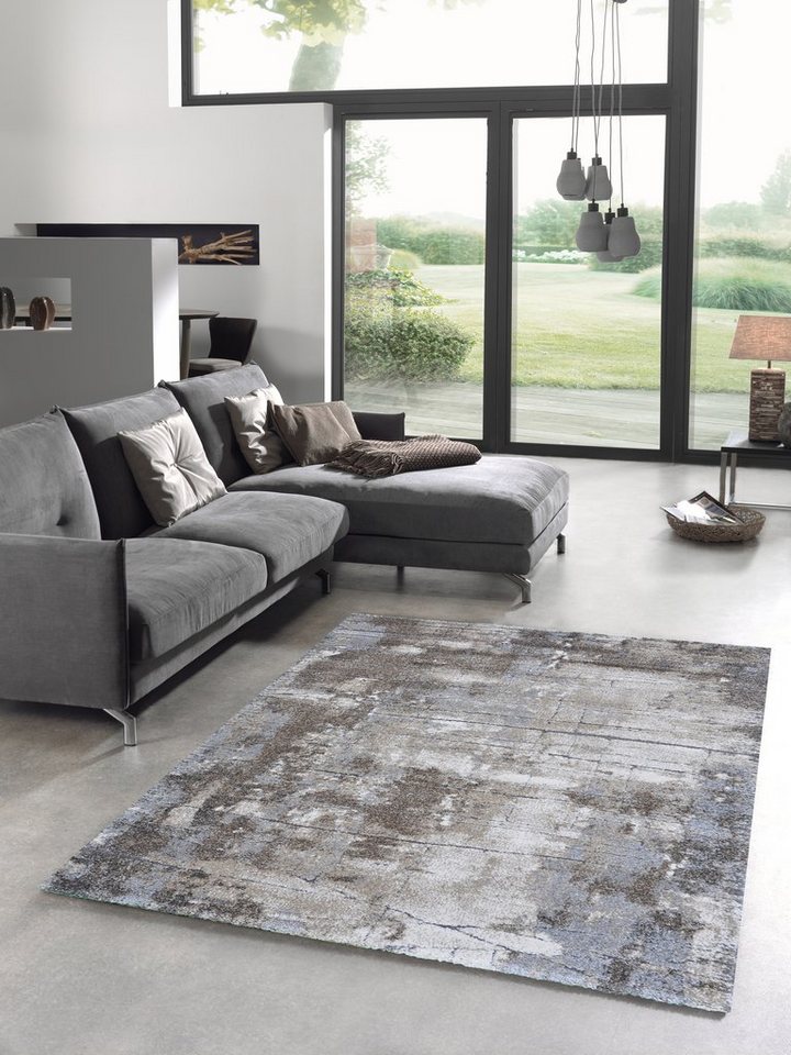 Teppich »Ibiza«, merinos, rechteckig, Höhe 13 mm, Wohnzimmer-Teppiche-Ideen für dein Zuhause von Home Trends