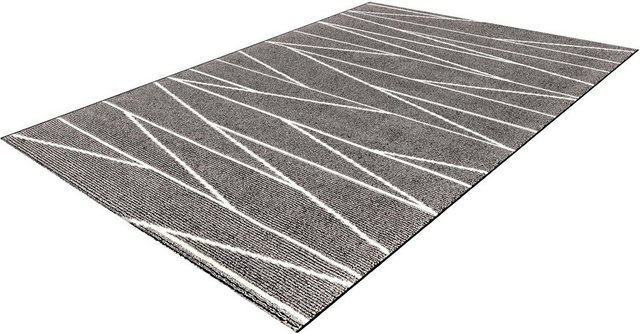 Teppich »Pinda 4451«, calo-deluxe, rechteckig, Höhe 18 mm, Kurzflor, Wohnzimmer-Teppiche-Inspirationen