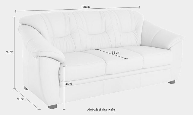 sit&more 3-Sitzer, inklusive Federkern-Sofas-Inspirationen