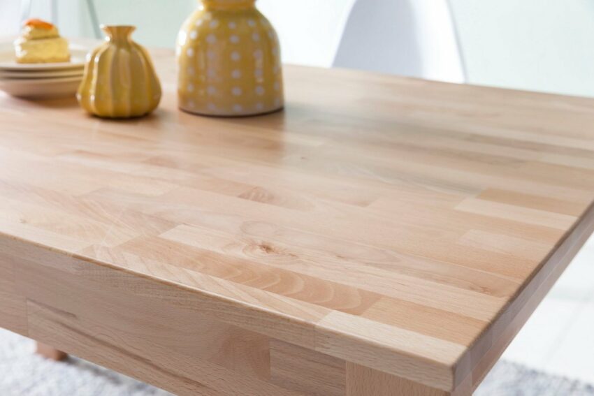 Home affaire Esstisch »Manuela«, aus Massivholz Eiche oder Kernbuche-Tische-Ideen für dein Zuhause von Home Trends
