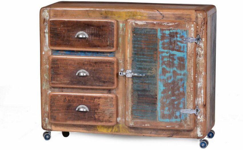 SIT Kommode »Fridge«, Breite 100 cm, mit Kühlschrankgriff, Shabby Chic, Vintage-Kommoden-Ideen für dein Zuhause von Home Trends