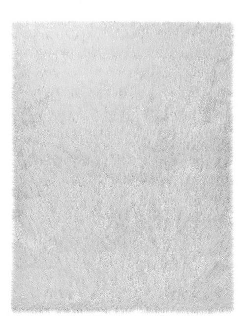 Hochflor-Teppich »Glamourova«, Leonique, rechteckig, Höhe 75 mm, sehr weicher Flor, Uni Shaggy, Wohnzimmer-Teppiche-Inspirationen